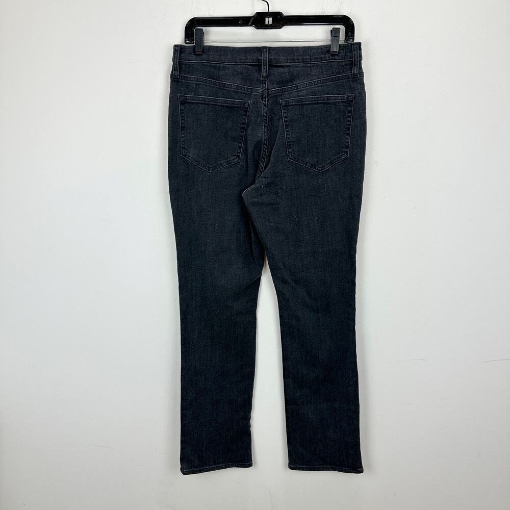 J.Crew Studded High Rise Straight Jean 1996 Semi Stretch Washed Black US 29 MWT - Picture 9 of 13